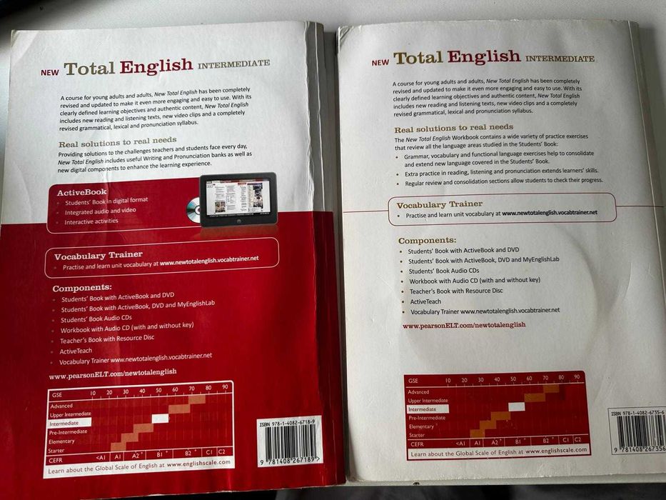 Total English Intermediate SB & WB + CD