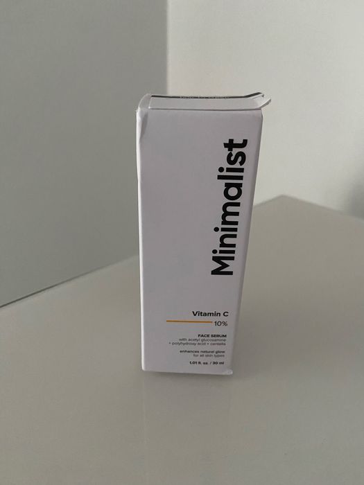 Conjunto de dois séruns faciais da marca Minimalist