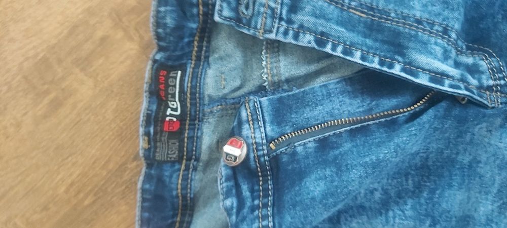 Spodenki jeans duze XL