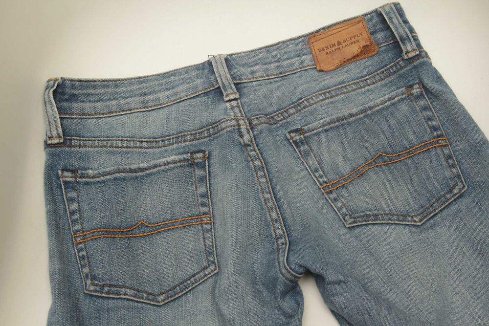 Polo Ralph Lauren 28 32 skinny брюки из хлопка