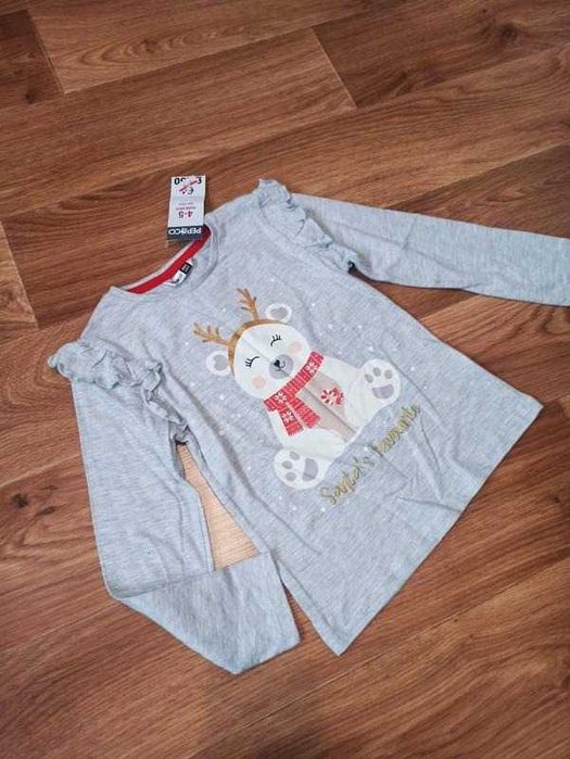 Кофта реглан футболка на дівчинку зріст 104 110
PEP&CO