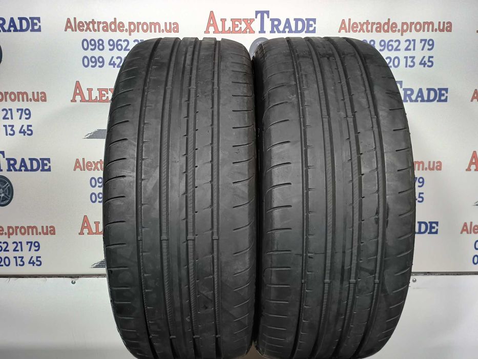 2шт 225/50 R17 Goodyear Eagle F1 Asymmetric 3 літні шини протектор 6мм