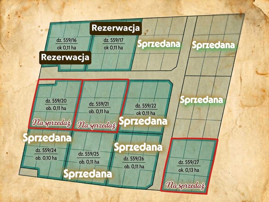 3 działki z warunkami zabudowy pod Międzyrzecem Podlaskim. Bezpośrednio!