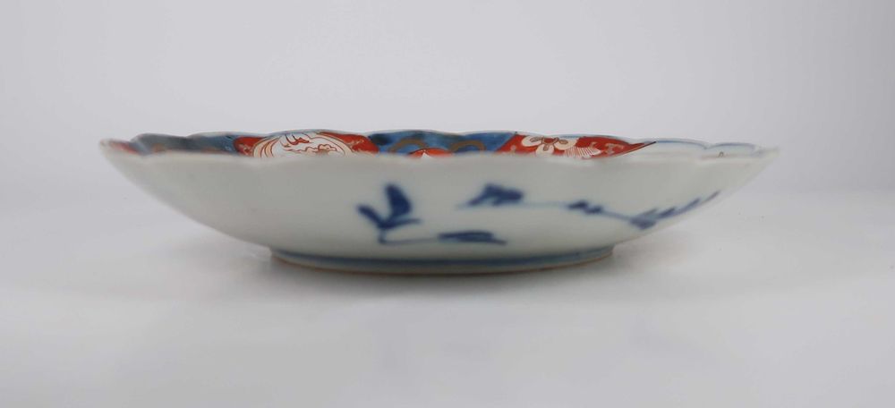 Prato Oriental Imari Cão Shishi Séc. XIX/XX (ref 1)