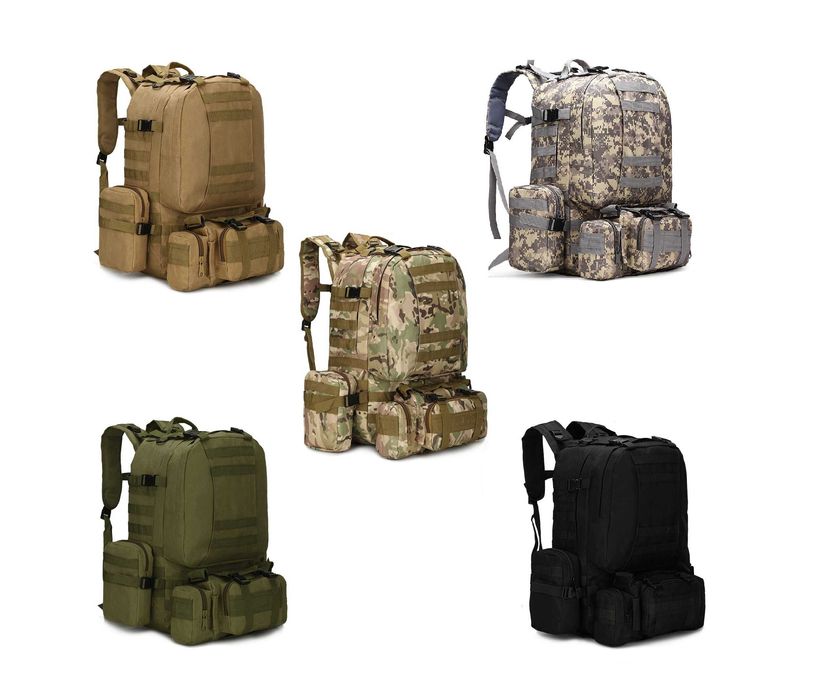 Рюкзак тактичний 55 л мілітарі мультикам штурмовий армійський