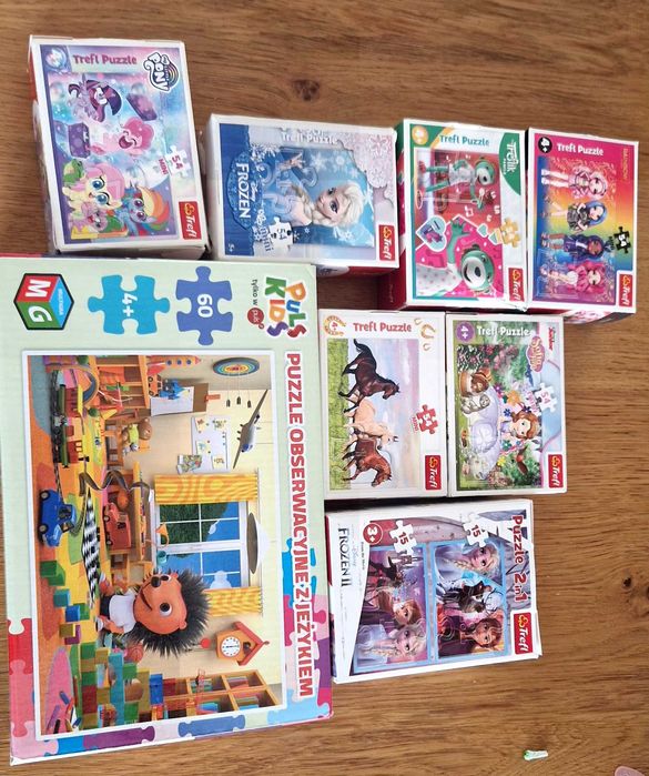 Puzzle male po 1 zł