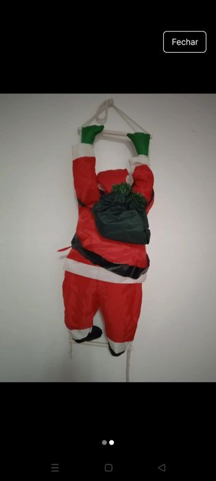 Pai Natal com escada