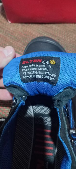 Ботинки кроссовки защитные Elten 47 р, Германия