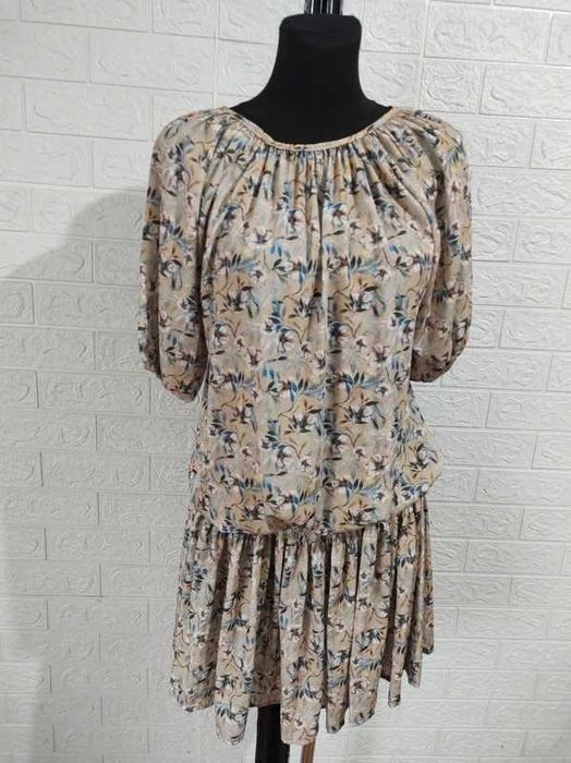 Sukienka urocza wiosna rozmiar L nowa bawełna cena 28 zł