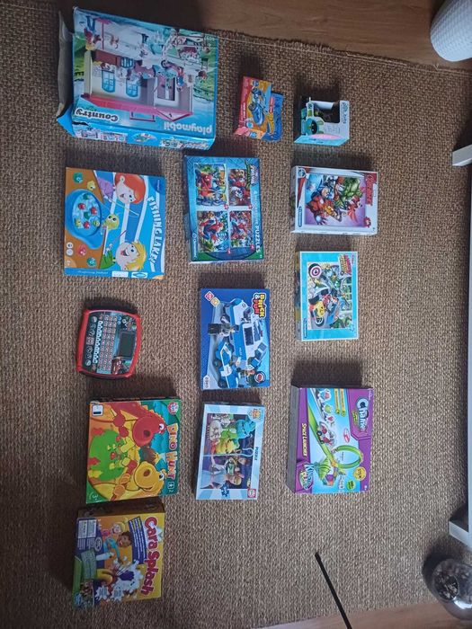 Jogos infantis e puzzels varios