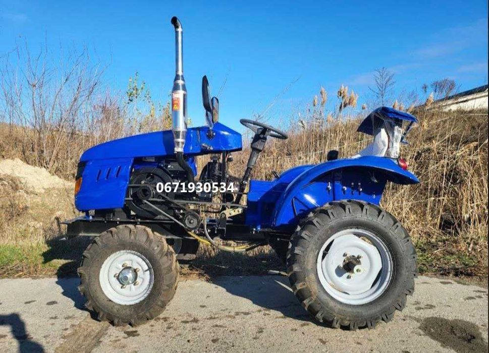 Трактор Кентавр 160 BN Посилена рама Плуг Фреза Шини: 6,00-12/7,50-16