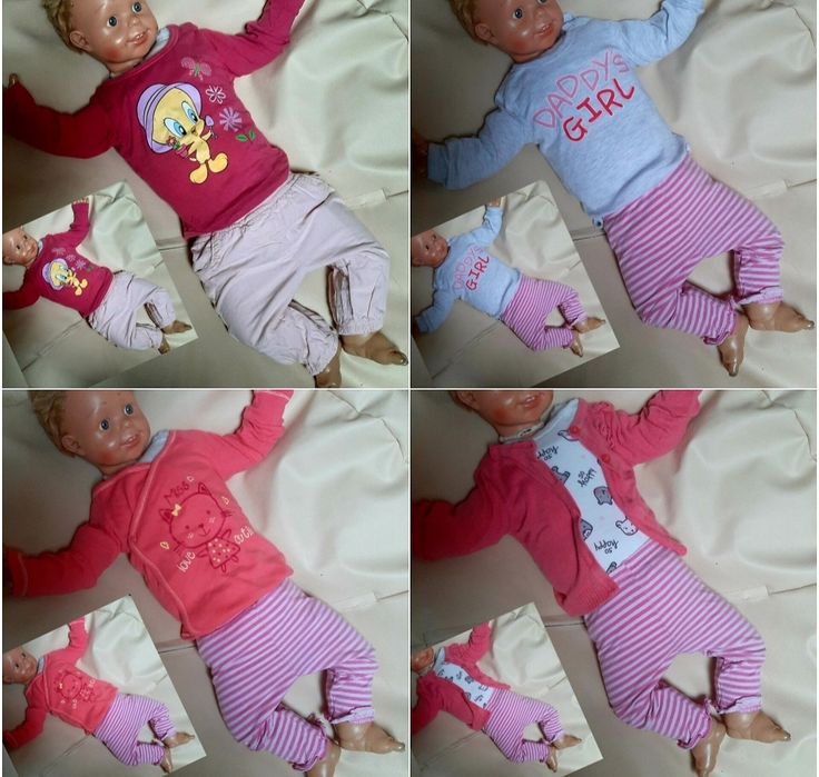 Zestaw roz 56/62/68 50 sztuk mega paka komplet dziewczynka  wyprawka