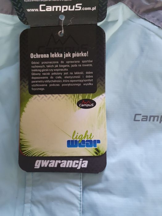 Kurtka membrana 3000 wielosezonowa przeciwdeszczowa Campus Gosia Junio
