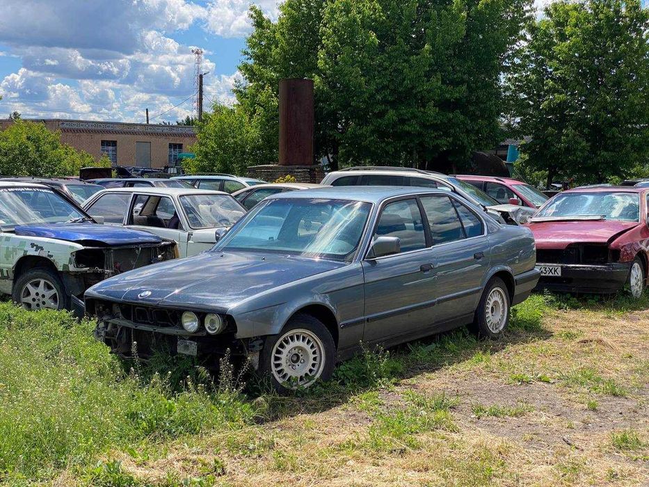BMW 525i E34 БМВ 5 серия 2.5 M20 МКПП авторазборка на запчасти