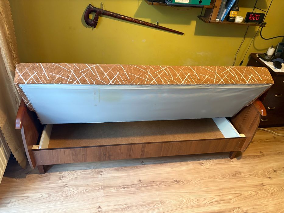 Wersalka tapczan rozkładany + fotele