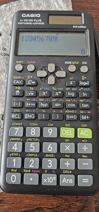 kalkulator casio fx-991 es plus 2nd edition