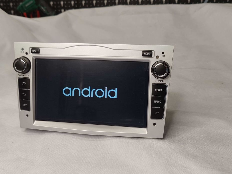 Rádio Android 2DIN para OPEL – 2GB de RAM com Wifi GPS Silver - Cinza