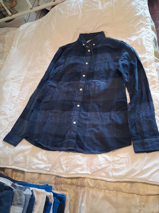 Lindíssimas camisas manga longa, marca jack & jones