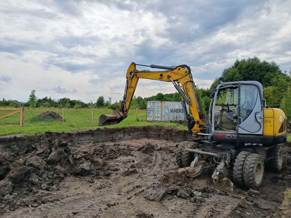 Koparka wacker neuson 9503, zamiana