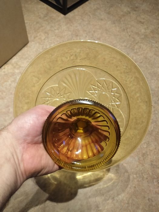 Stara patera miodowa Ząbkowice 29 cm