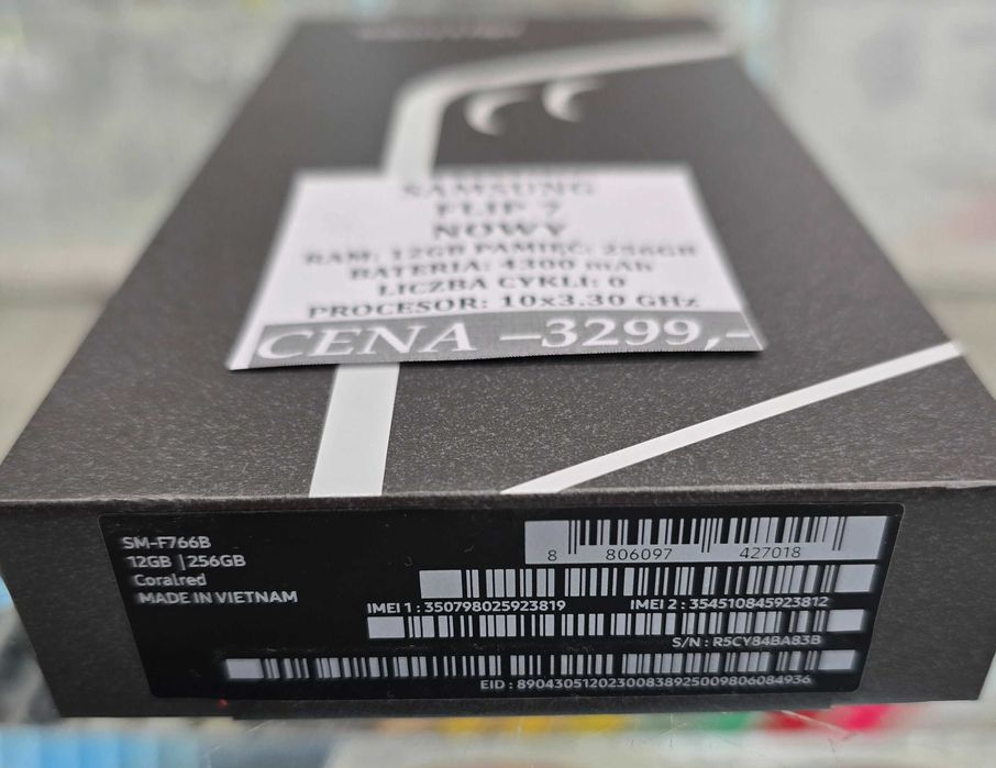 Samsung Flip 7 256GB NOWY Telakces Felicity *Raty 0%