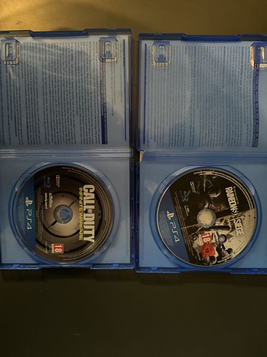 Jogos PS4: Rainbow Six Siege e Call of Duty