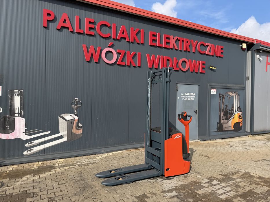 Paleciak elektryczny Linde L 12 i 2019 r 330 cm 1200 kg wózek Linde