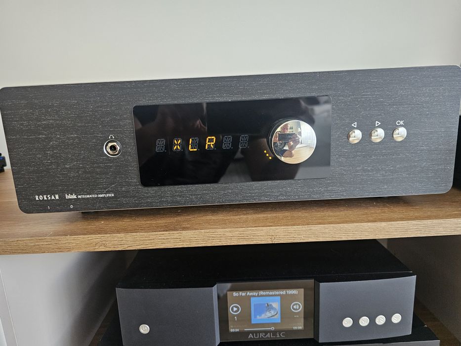 Roksan Blak  – wzmacniacz zintegrowany stereo z DAC | stan idealny | pilot | faktura 2020