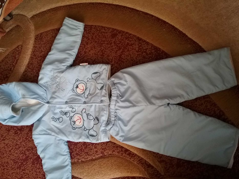 Продам детский демисезонный курточка+штаны (80см)