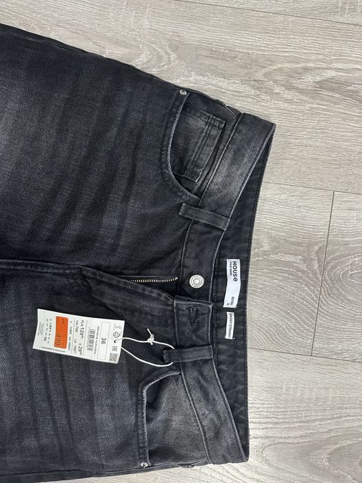 Чорні джинси BAGGY(Бегги) STRAIGHT, розмір S(36)