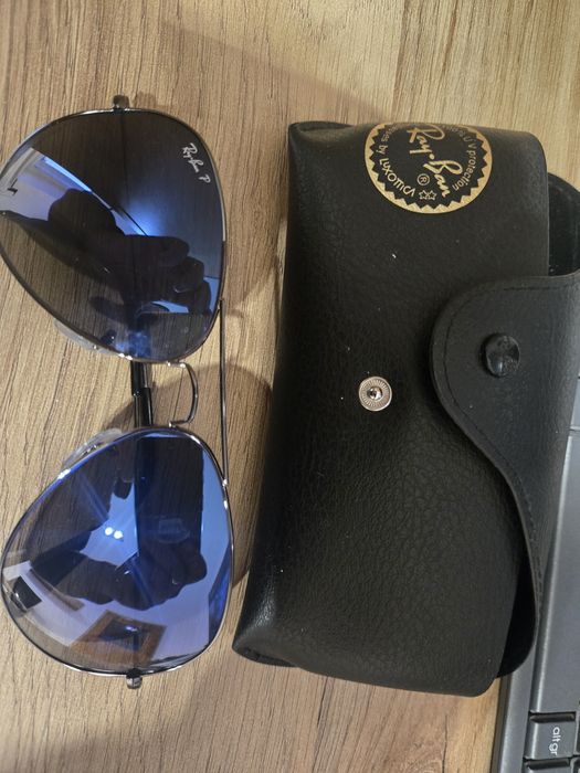 Okulary przeciwsłomeczne ray ban z polaryzacją