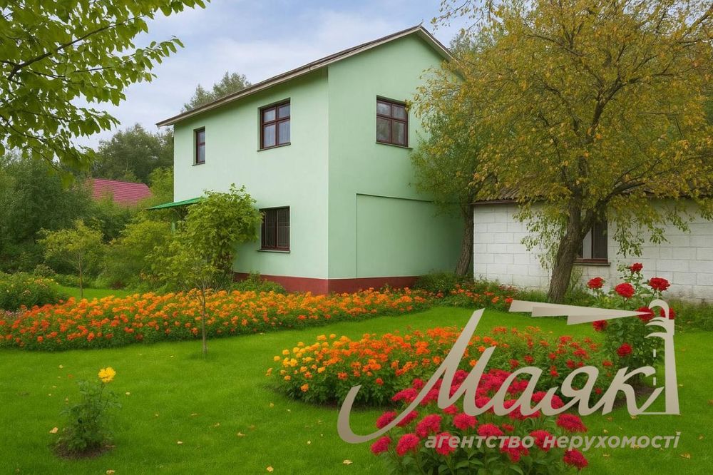 Продам 2-поверховий будинок/дачу площею 82,5 м² у мальовничому місці — м. Українка, садове товариство «Енергобудівник», Обухівський напрямок