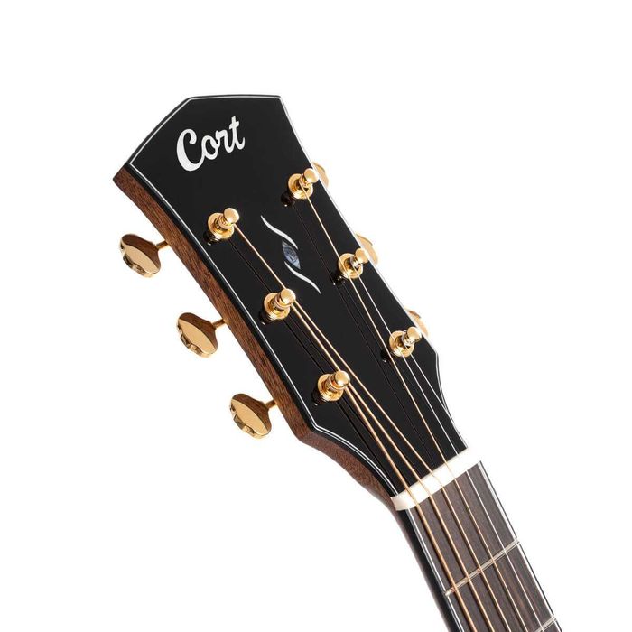 Cort Gold A6 Bocote gitara elektroakustyczna A-6 elektroakustyk top lity świerk - boki i tył lite bocote