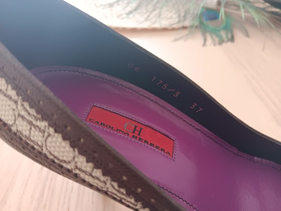 Sapatos Sra. Carolina Herrera Originais