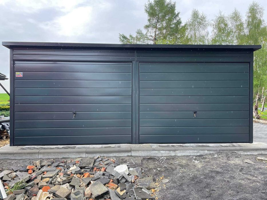 Garaż blaszany, wiata. WZMOCNIONY PROFILAMI. PRODUCENT. Cała Polska