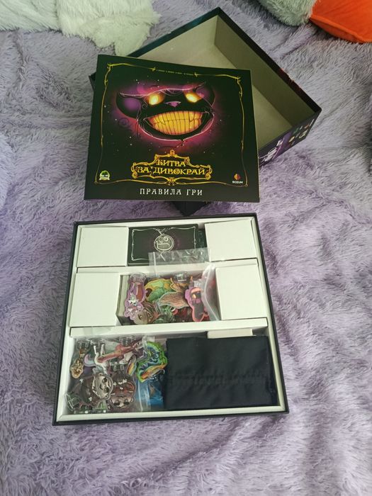 Битва за чудо край, увлекательная настольная игра в полной комплектаци