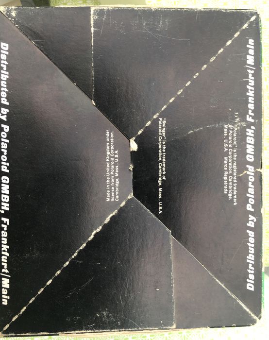 Polaroid Land Camera Model 20 The Swinger c/ caixa original e document