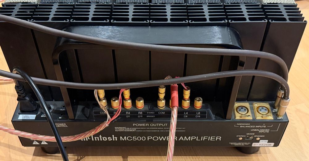 Mcintosh MC500 Amplificador de potência