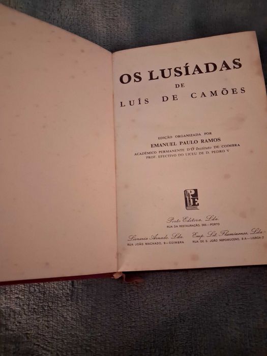 Os Lusiadas,edicao de 1972