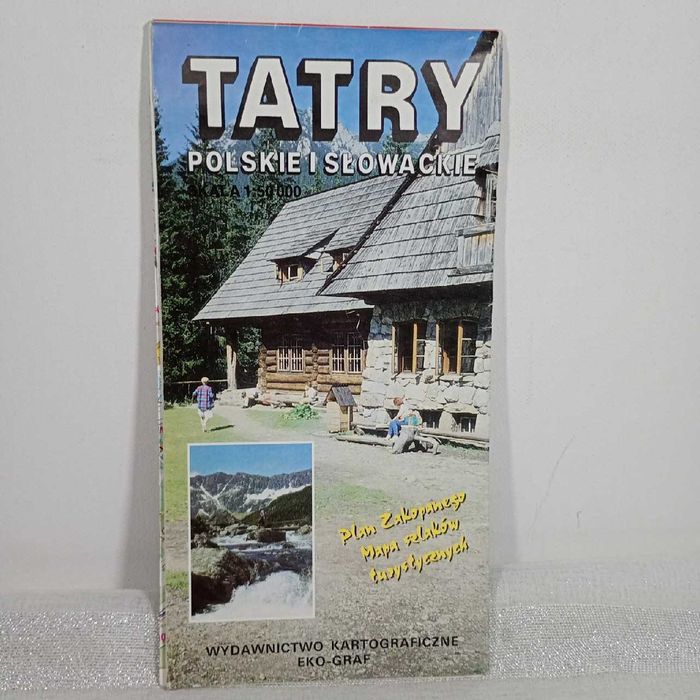 Tatry polskie i słowackie mapa turystyczna