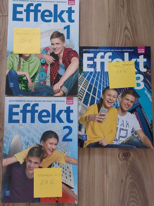 Język niemiecki szkoła średnia.Cena za całość