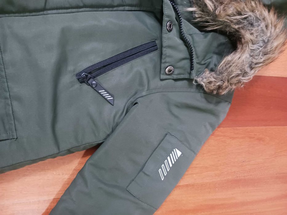 Parka com capuz para criança  - 8/9 anos