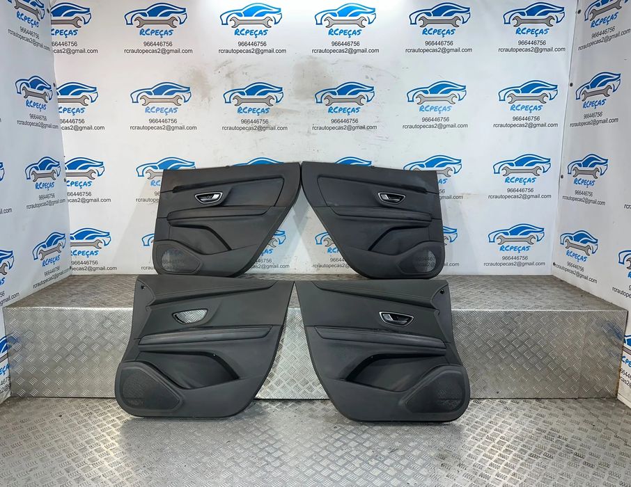Conjunto Quartelas Frente Frontal Tras Traseira Original Com Cortinas