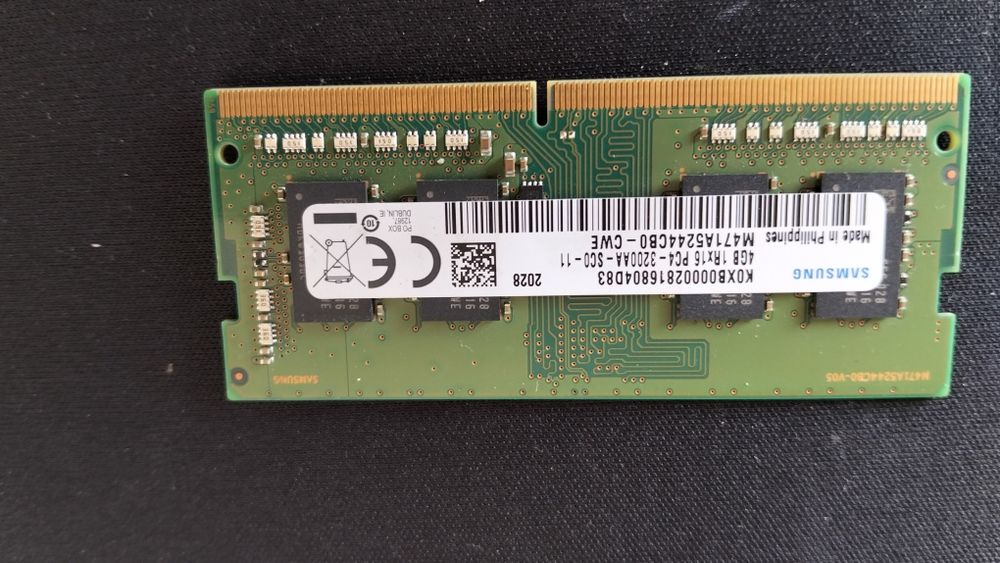 Memória RAM Samsung 4GB DDR4 3200MHz SO-DIMM