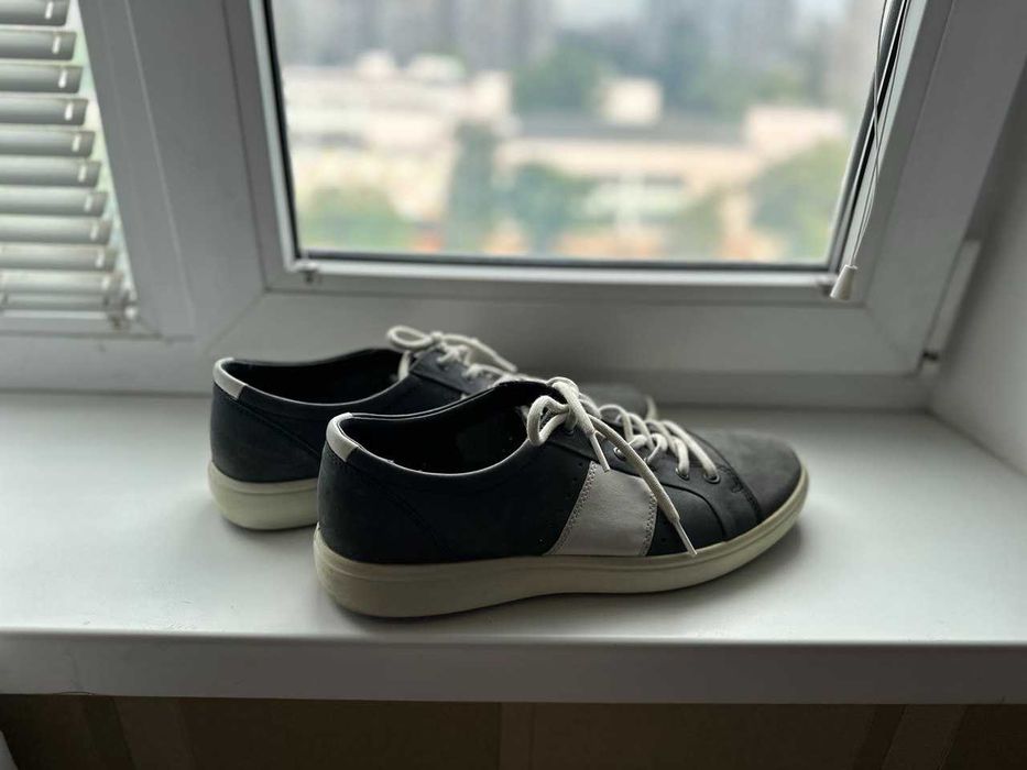 Продам нові чоловічі туфлі  ECCO (натуральна замша), 45 розмір