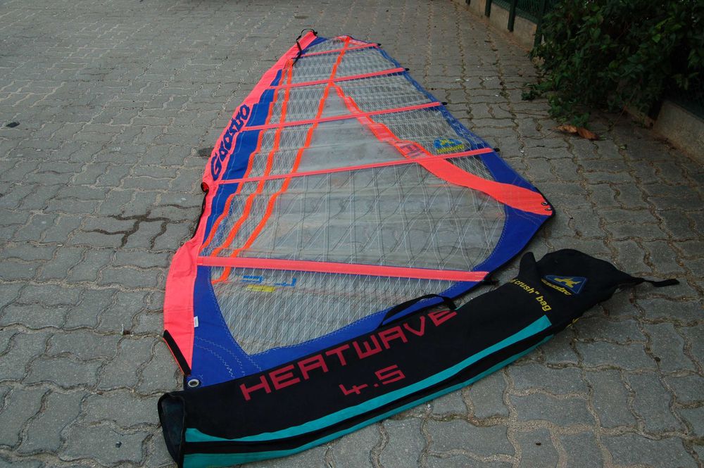 Windsurf Vela Gaastra 4,5 Heatwave com saco Anti-crush