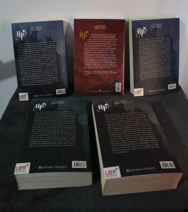 Livros Harry Potter EDIÇÃO CASTELO