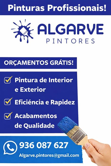Pintor Profissional no Algarve