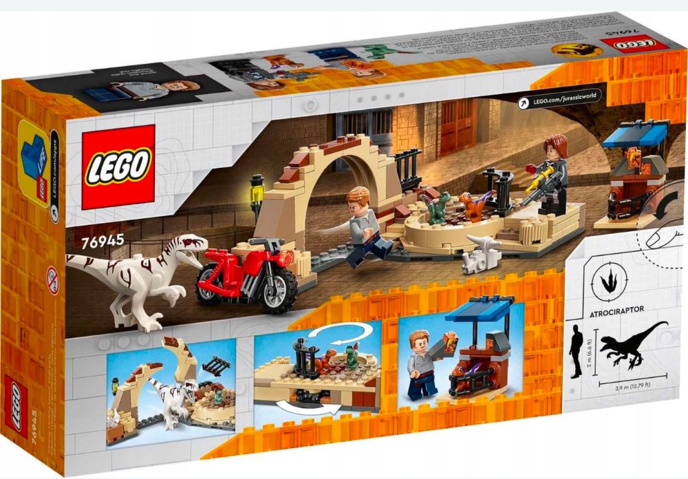 Lego jurassic world raptory szybko 24h