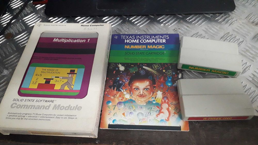 Games and manuals jpgos Computer texas instruments TI-99 4 A64550848283266121